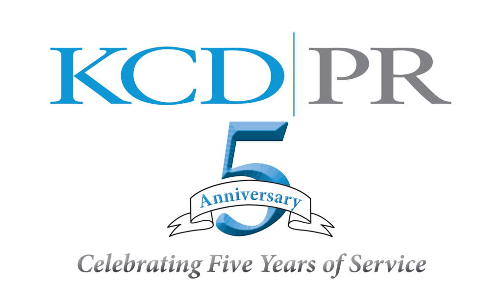 KCD PR 5-Year Anniversay Logo