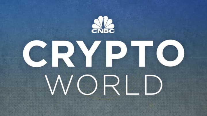 CNBC Crypto World Logo