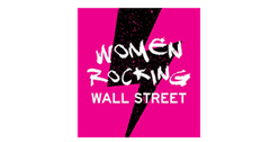 women rocking wall street